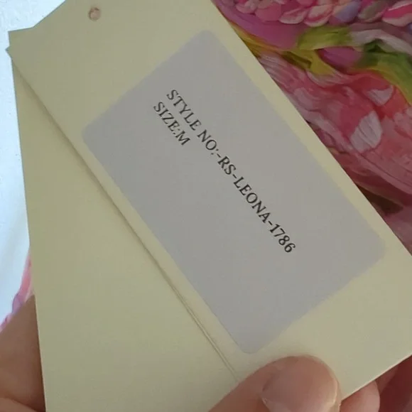 ๐โจ NWT Rococo sand tiered Leona maxi dress size M - Picture 6 of 12